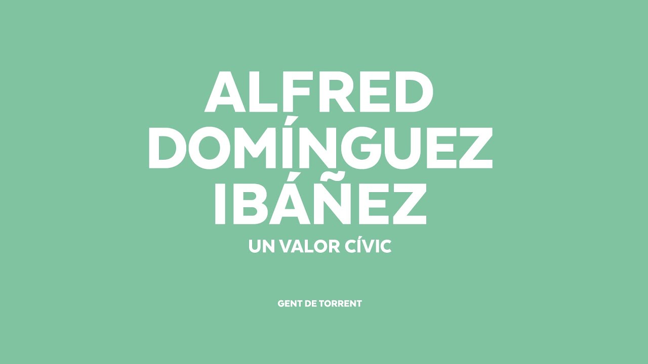 Hijo Adoptivo de Torrent 2020 / Alfred Domínguez, un valor cívico