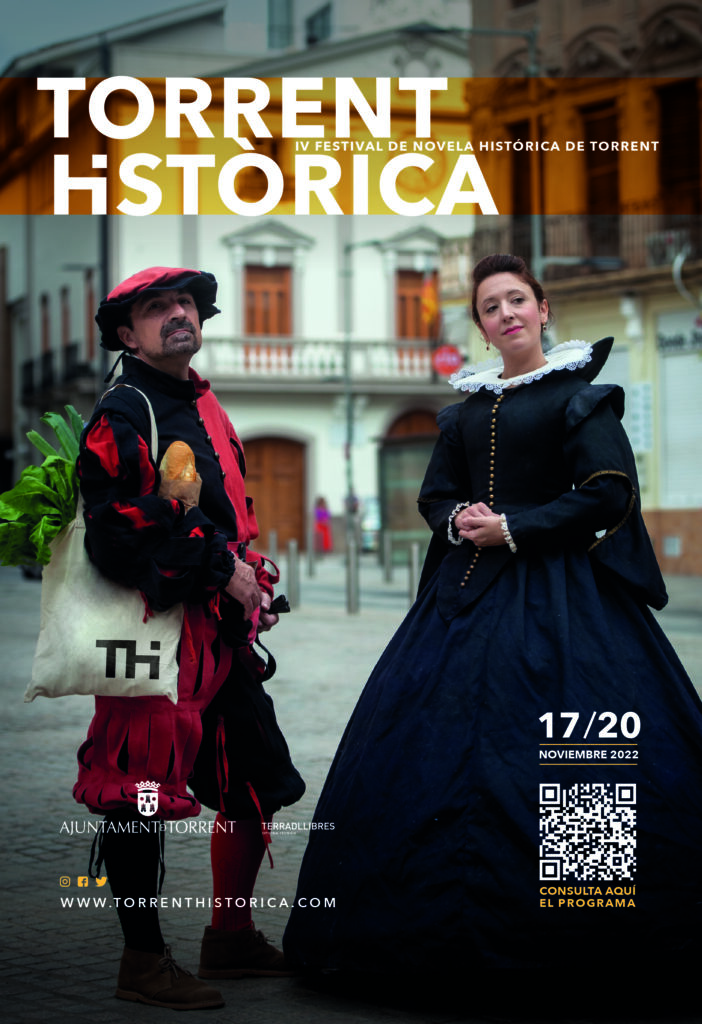La IV edición de Torrent Històrica llega con un cartel protagonizado por Carmen Posadas, Oliver Pötszch, Andrea Frediani y Agustín Díaz Yanes