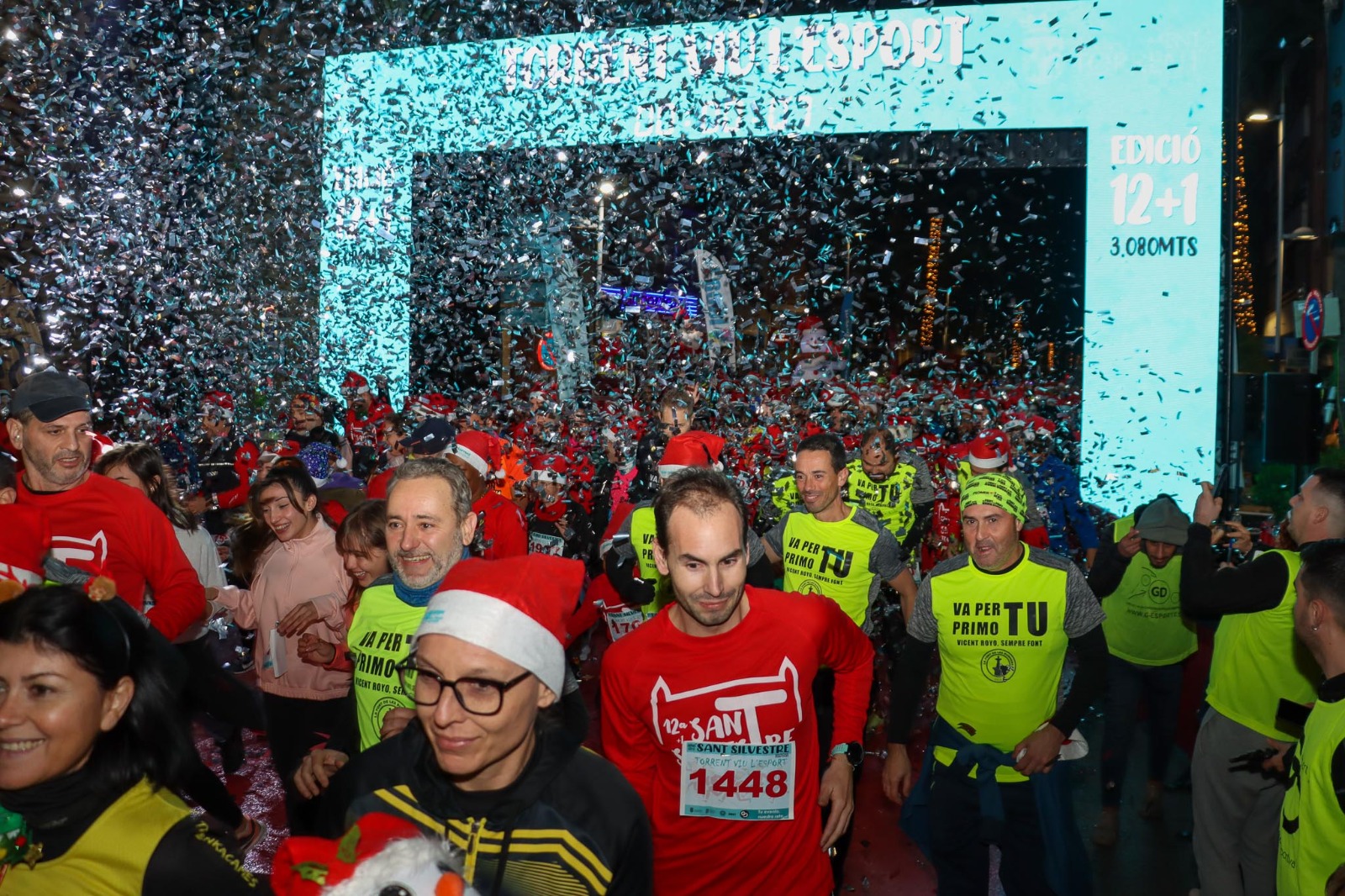 Torrent recoge más de 4.000kg de alimentos en una nueva edición de la San Silvestre Solidaria