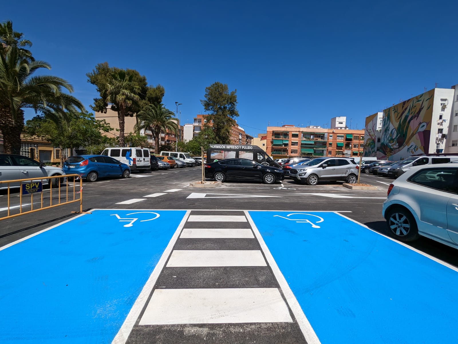 El Ayuntamiento de Torrent reacondiciona el parking público de la calle Benemérita Guardia Civil