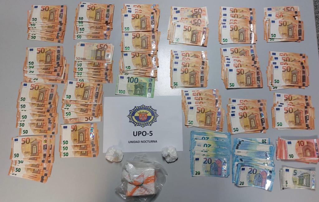 La Policía Local de Torrent incauta 329,57 gramos de cocaína y 12.295€ en metálico