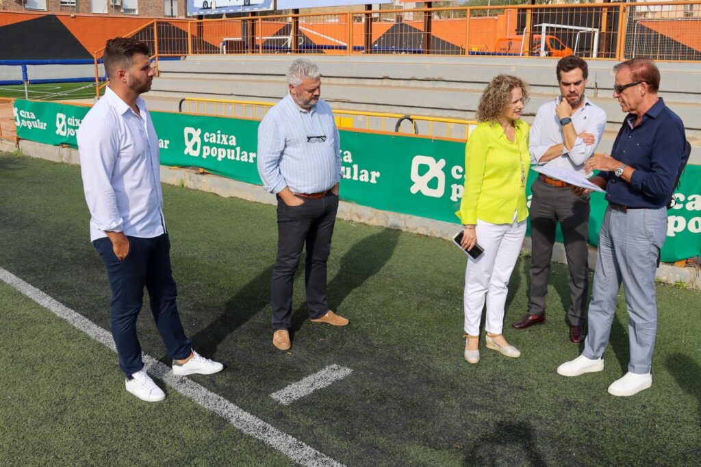 L’Ajuntament treballa en la reforma i modernització del Camp de Futbol Sant Gregori