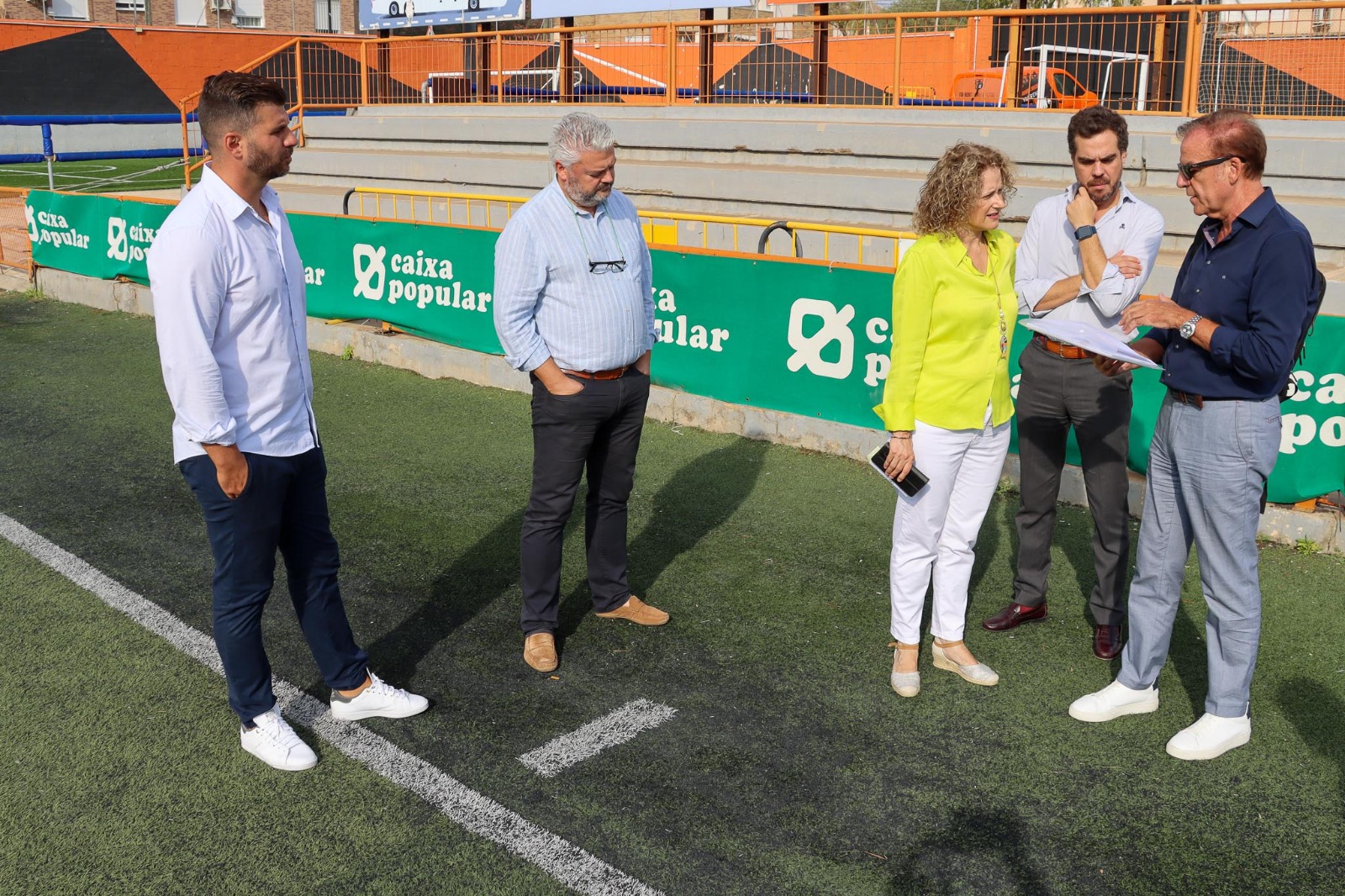 El Ayuntamiento trabaja en la reforma y modernización del Campo de Fútbol San Gregorio