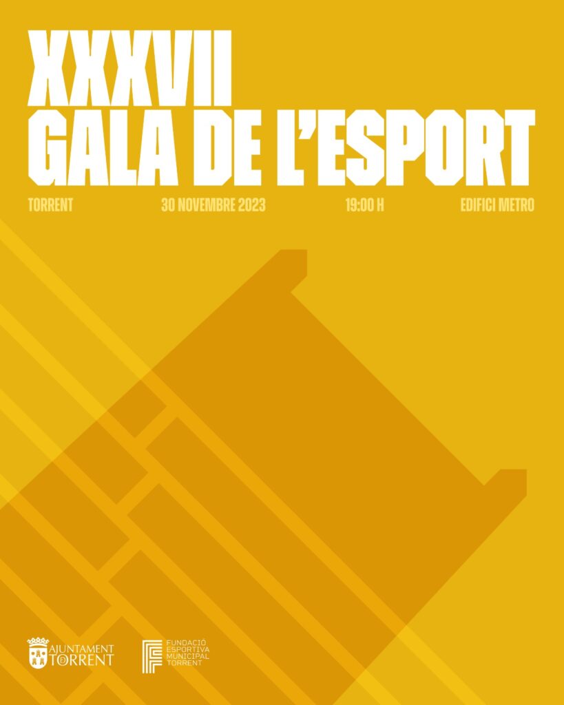 Clubs i esportistes escriuran el seu nom amb lletres d’or en la XXXVII edició de la Gala de l’Esport de Torrent