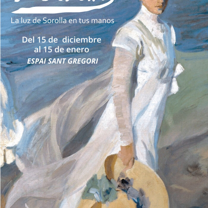 Torrent inaugurará la exposición accesible «La Luz en tus manos» dedicada a Joaquín Sorolla en el nuevo Espai Sant Gregori