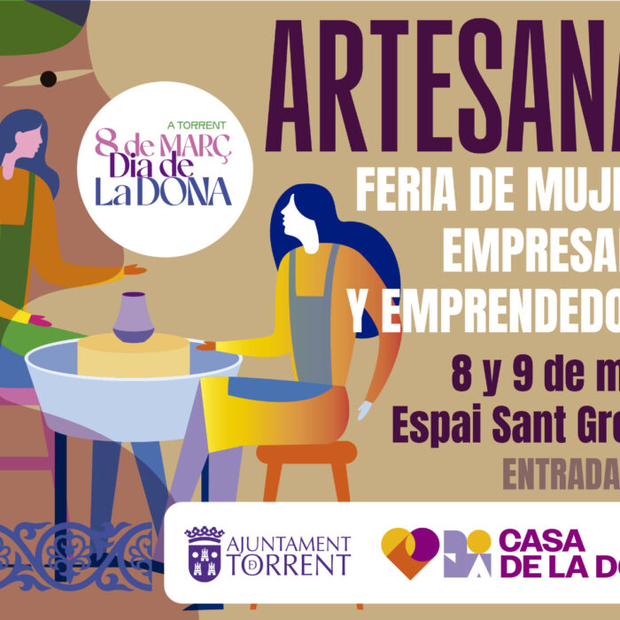 Torrent arranca la I Feria de Mujeres Emprendedoras y Empresarias Artesanas