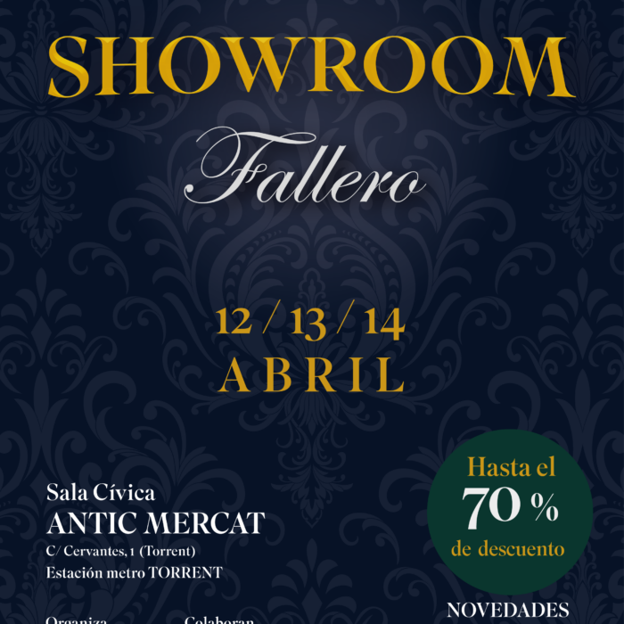 Torrent se convierte en la capital de la indumentaria valenciana con su I Showroom Fallero