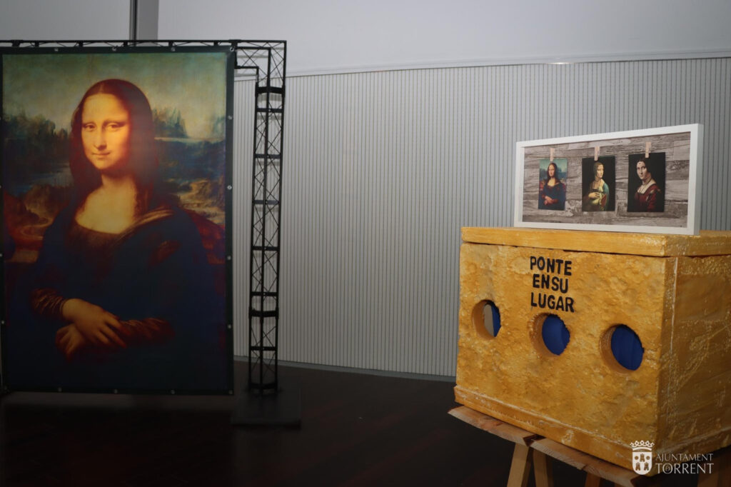 L’Antic Mercat inaugura “Las Madonnas de Leonardo”, una exposició inclusiva per a gaudir-la amb els cinc sentits