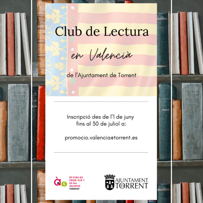 El Ayuntamiento de Torrent pone en marcha el Club de Lectura en Valenciano