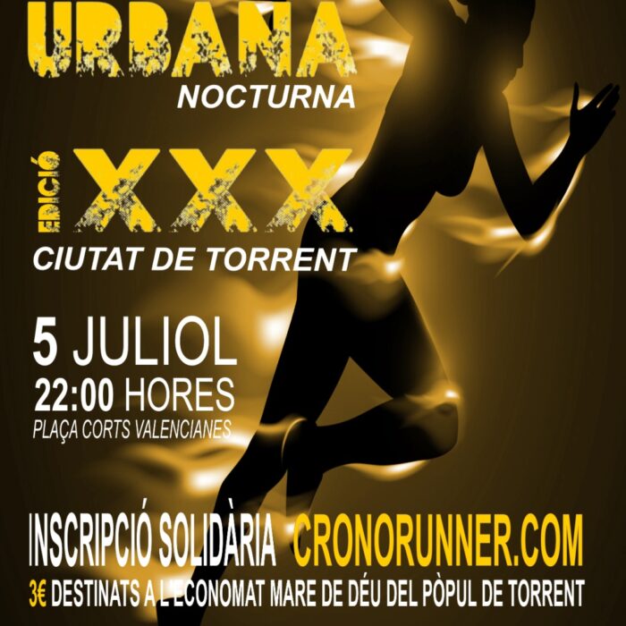 Torrent presenta la XXX Legua Urbana Solidaria Ciutat de Torrent