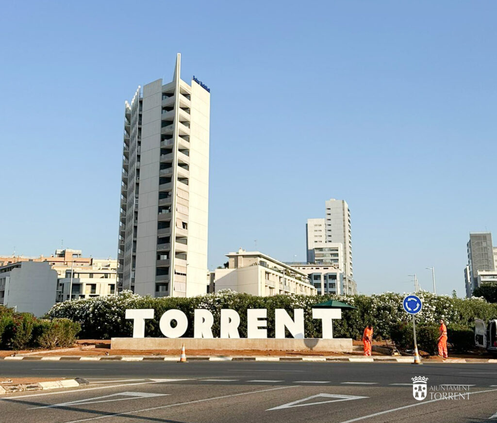 Torrent donarà la benvinguda amb un nou rètol monumental que obrirà les portes a la Gran Ciutat