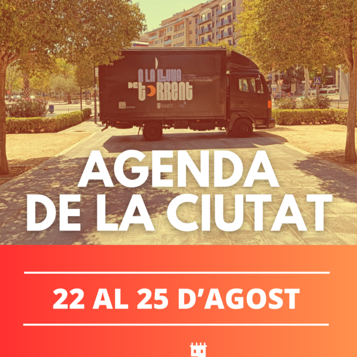 Agenda del cap de setmana a Torrent (23 al 25 d’agost)