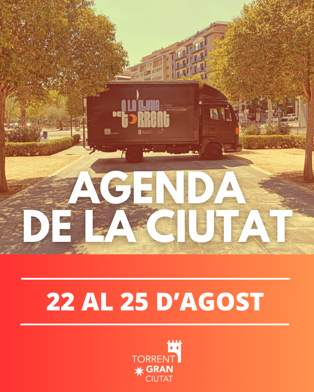 Agenda del cap de setmana a Torrent (23 al 25 d’agost)