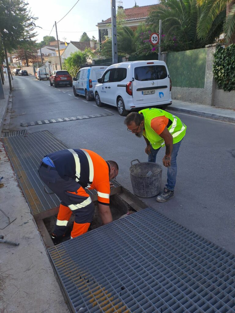 Torrent s’avança a les pluges