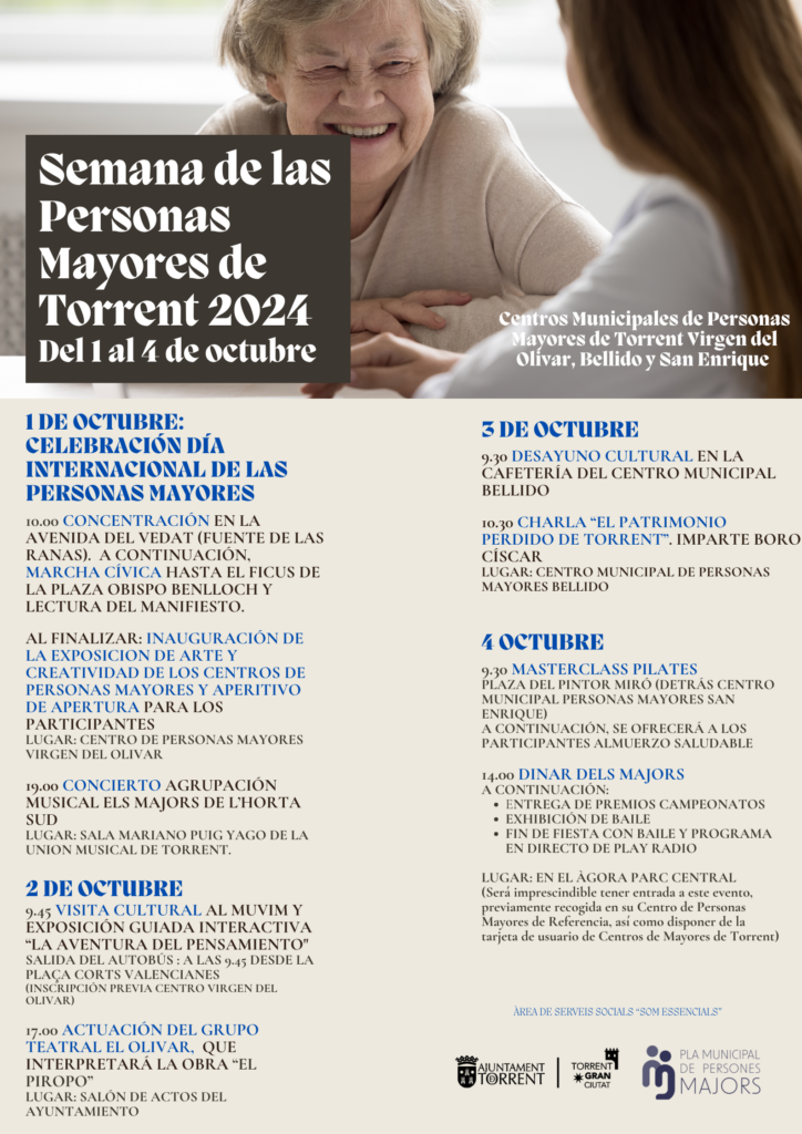 Torrent celebra la Setmana del Major amb activitats per a tots els gustos