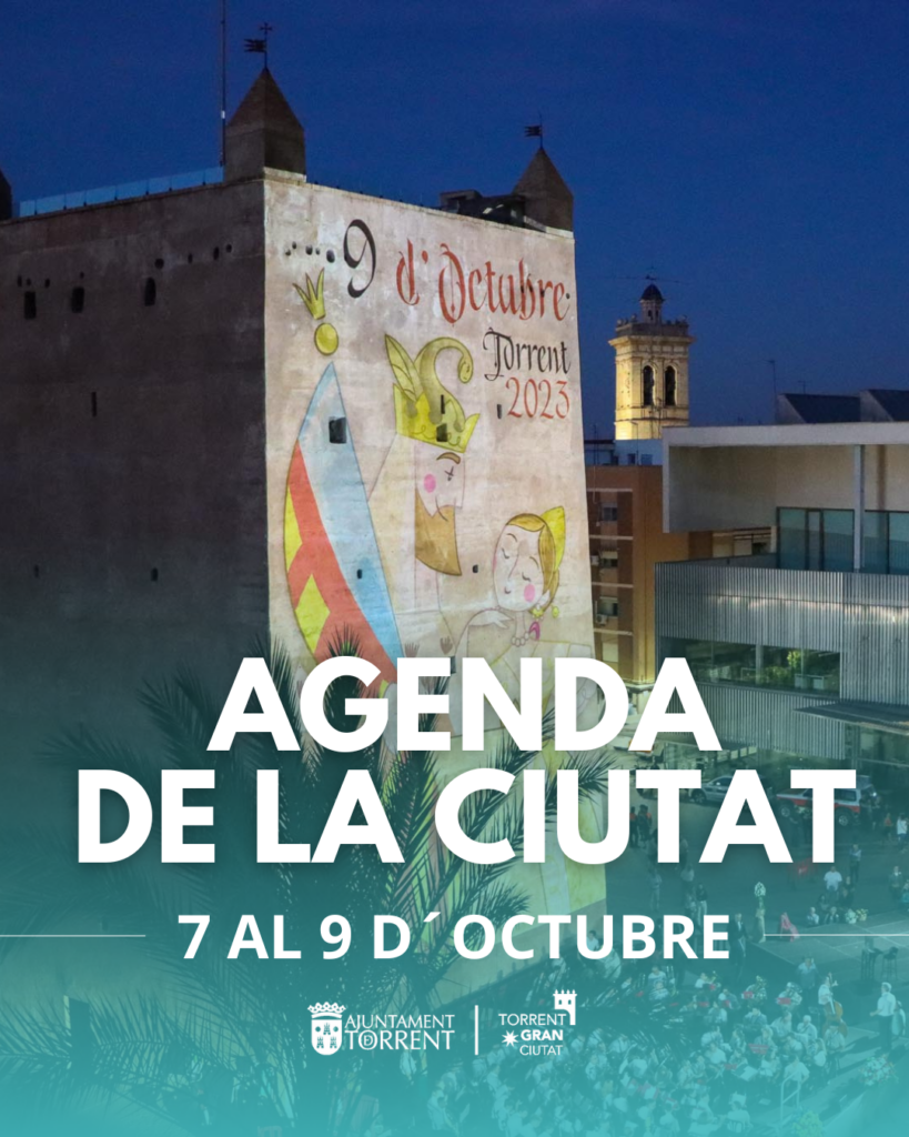 AGENDA DEL 7 AL 9 D’OCTUBRE