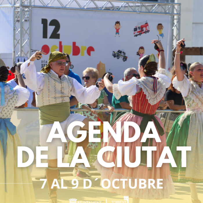 Agenda del 10 al 13 de Octubre.