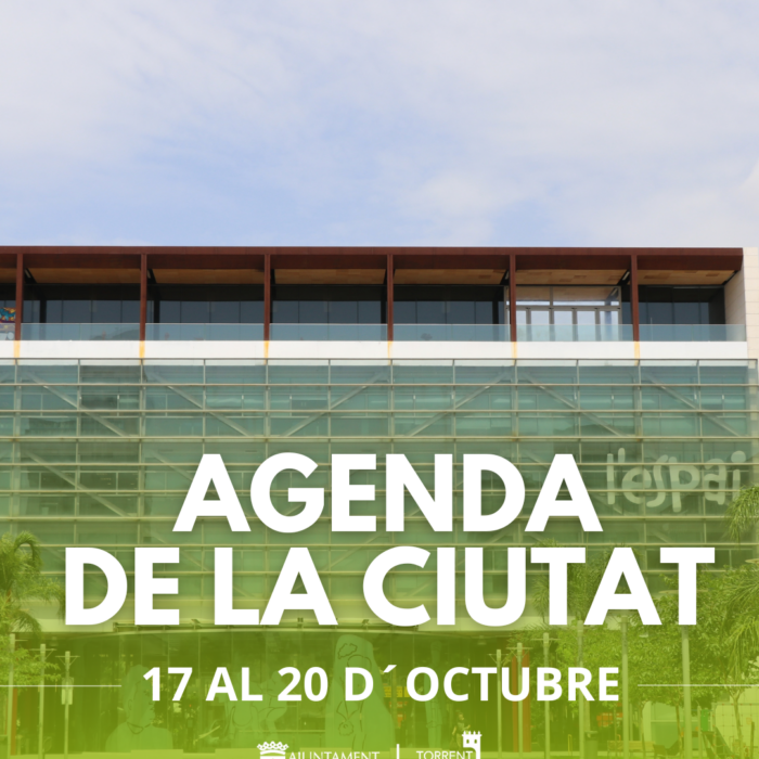 Agenda del 17 al 20 de Octubre.