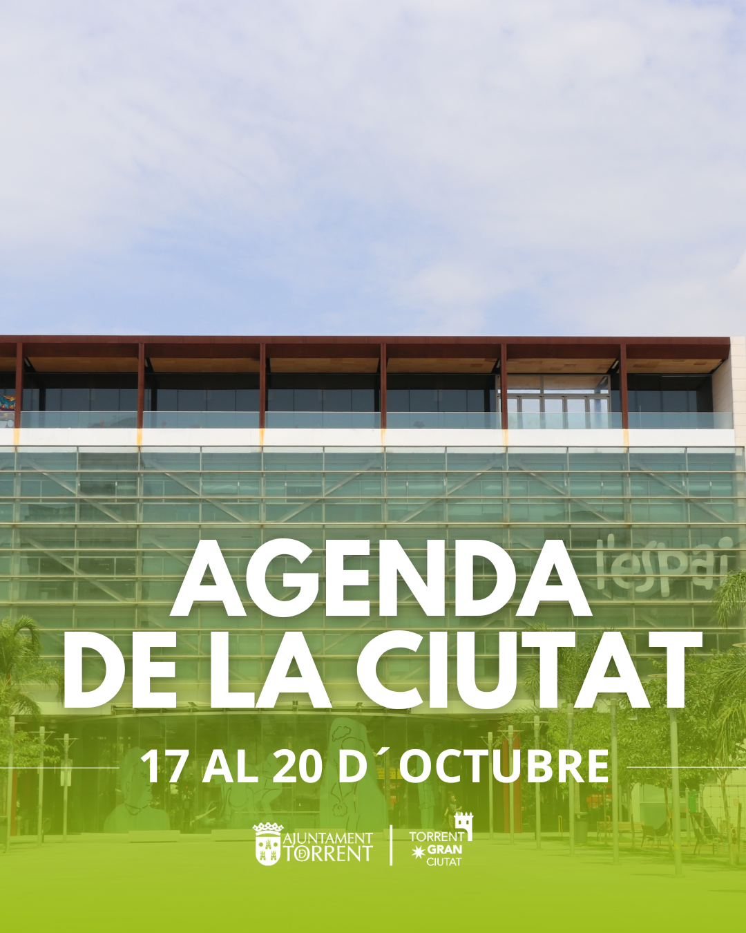 Agenda del 17 al 20 de Octubre.