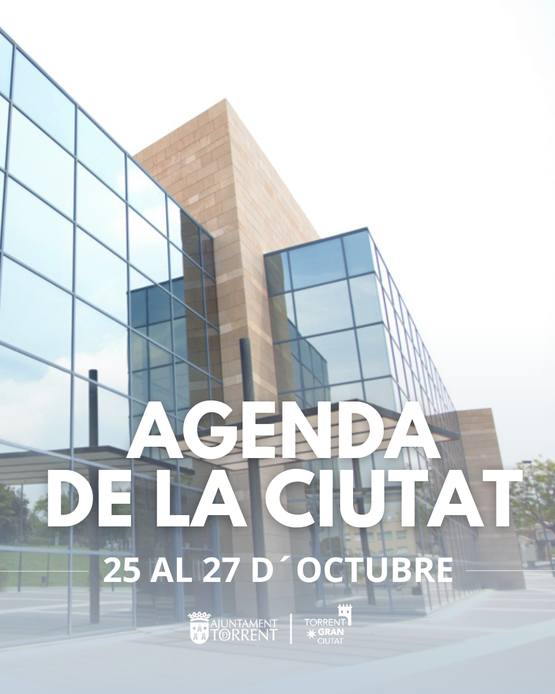 Agenda del 25 al 27 de Octubre.