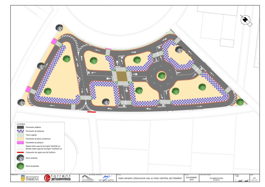 Torrent invertix en futur: Els més xicotets podran aprendre amb el seu primer parc infantil de seguretat viària