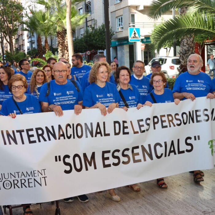 Torrent celebra el Día Internacional de las Personas Mayores y da inicio a la Semana del Mayor