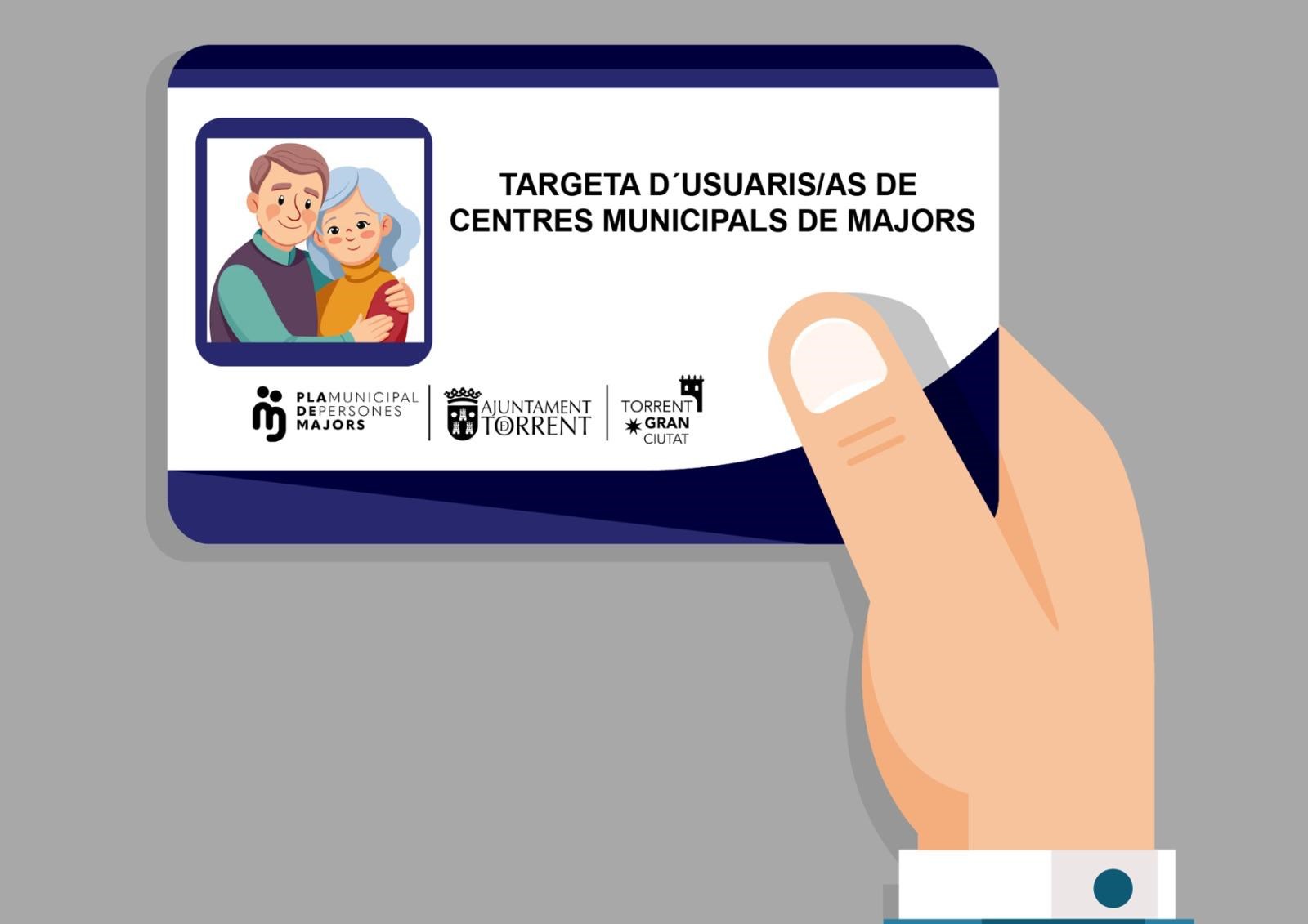 La solicitud de la tarjeta de usuario del mayor se duplica, en poco más de un año