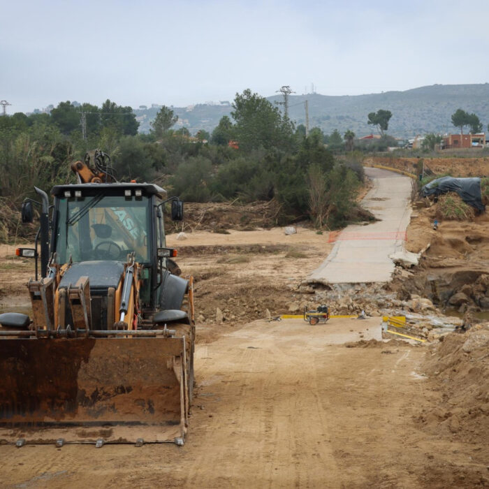 El Ayuntamiento de Torrent acelera la recuperación de puentes y pasos sobre el barranco de l’Horteta tras la DANA