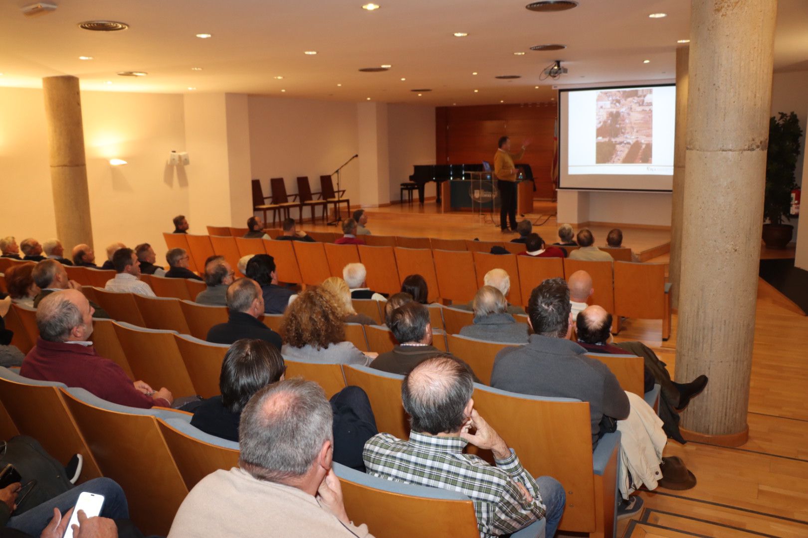 Torrent acoge una charla informativa acerca de las ayudas a los agricultores tras la DANA