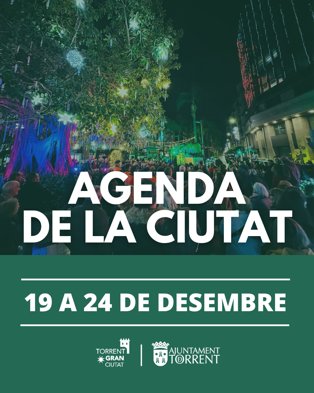 Agenda de la Ciudad (del 19 al 24 de diciembre)