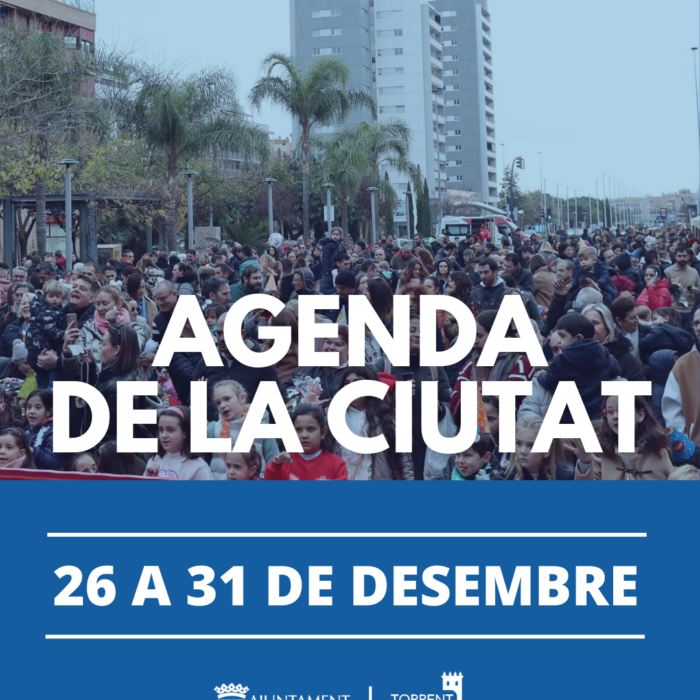 Agenda de la Ciutat (del 26 al 31 de desembre)