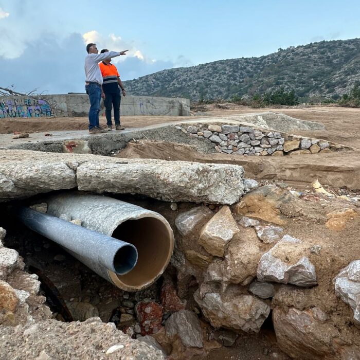 Torrent invierte cerca de 120.000 euros en la reconstrucción de infraestructuras hidráulicas afectadas por la DANA en los núcleos rurales