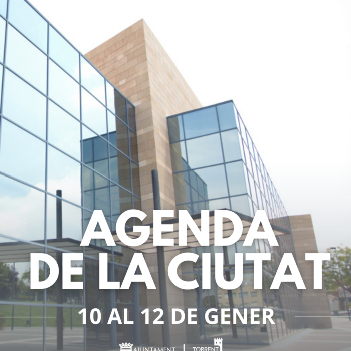 Agenda de la Ciutat (del 10 al 12 de gener)