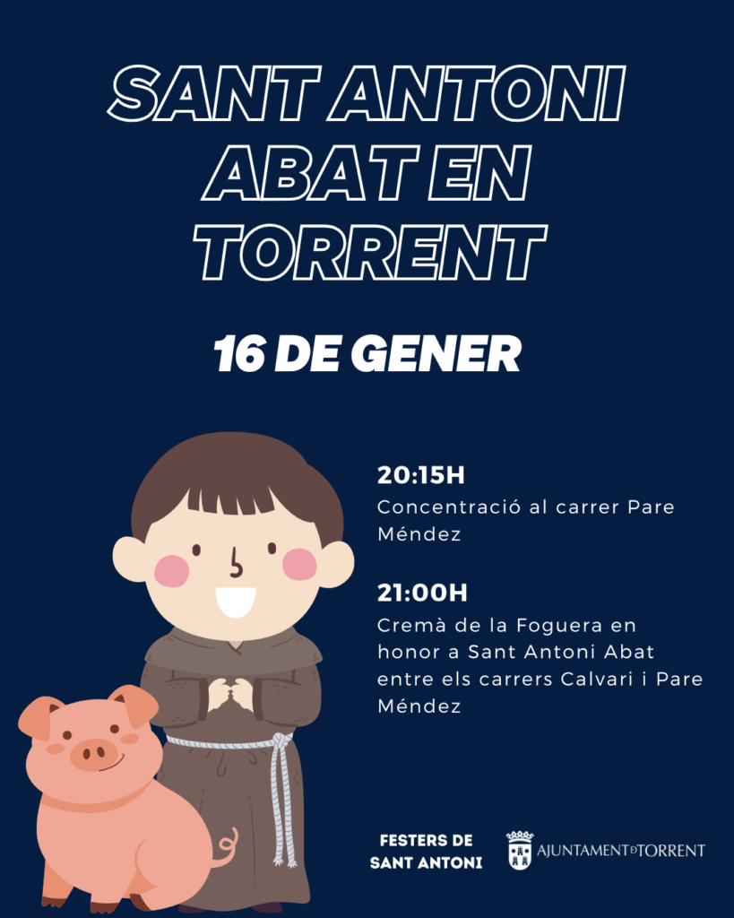 Torrent es prepara per a la cremà de Sant Antoni Abat