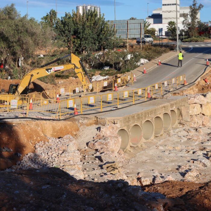 Torrent avanza con paso firme en las obras de acceso a la Urbanización El Pantano