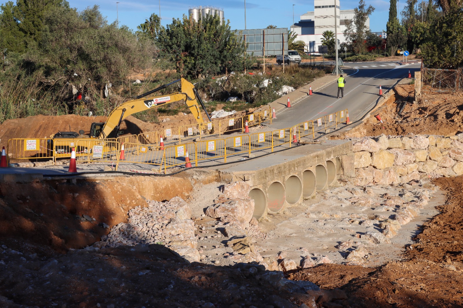 Torrent avanza con paso firme en las obras de acceso a la Urbanización El Pantano