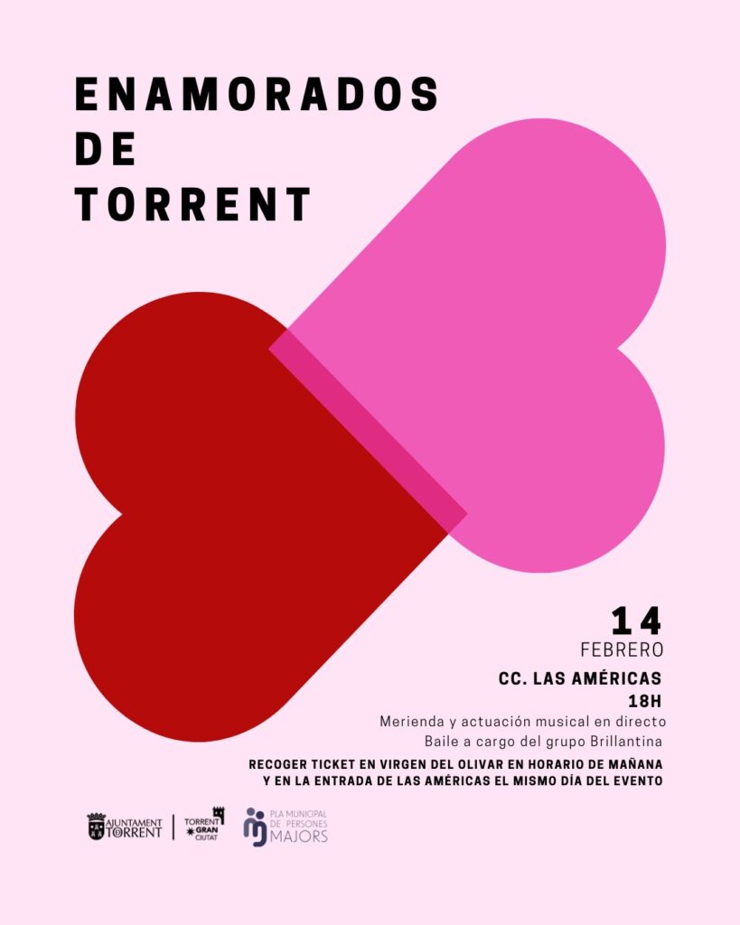 Vuelve ‘Enamorados de Torrent’, una celebración especial para nuestros mayores en San Valentín