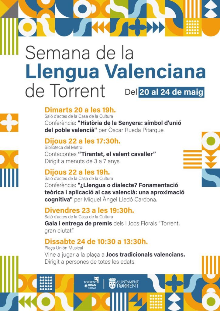 Arranca a Torrent la ‘Setmana de la Llengua Valenciana 2025’