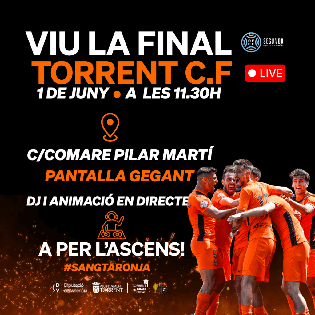 Torrent se prepara para un domingo deportivo con la 10K, la Media Maratón y la Final del Play-Off de ascenso del Torrent CF