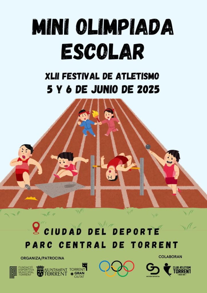 Més de mil xiquets participaran en les Mini Olimpiades Escolars de Torrent