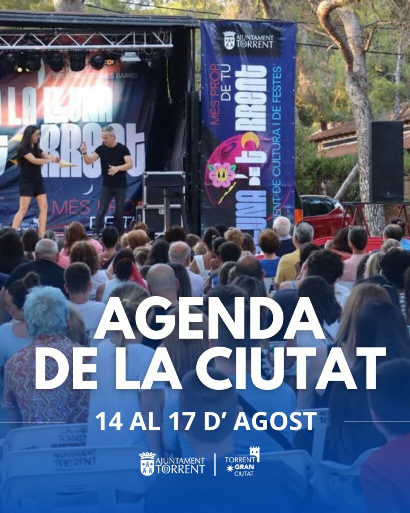 Agenda de la Ciudad (del 14 al 17 de agosto de 2025)