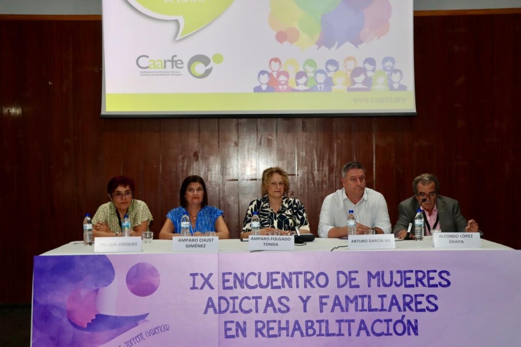 Torrent acoge la inauguración de la IX Edición del Encuentro nacional de Mujeres Adictas en Rehabilitación y Familiares de CAARFE
