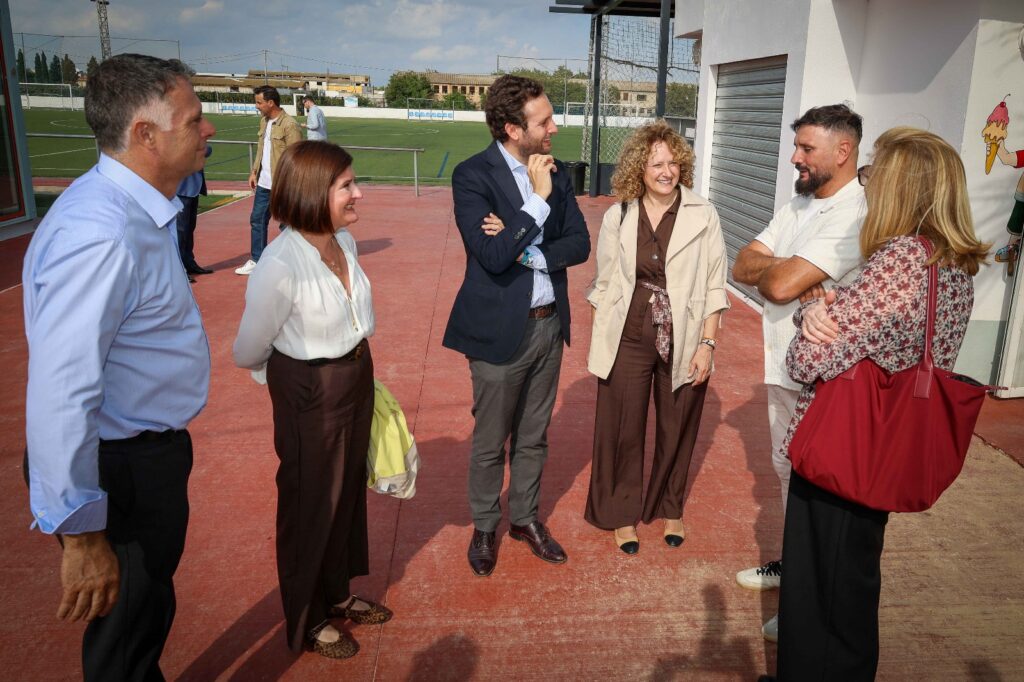 Torrent rep al president de la Diputació d’Huesca i visita els terrenys de la futura escola infantil del Xenillet finançada amb la solidaritat aragonesa