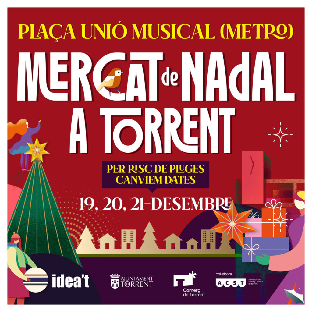 L’Ajuntament i els comerciants acorden traslladar l’III Mercat de Nadal a la fi de setmana del 19 al 21 de desembre L’Ajuntament i els comerciants acorden traslladar l’III Mercat de Nadal a la fi de setmana del 19 al 21 de desembre
